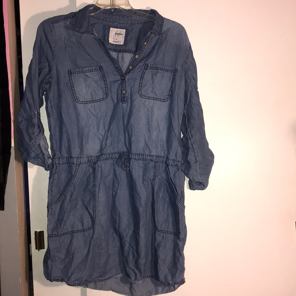 jean dress